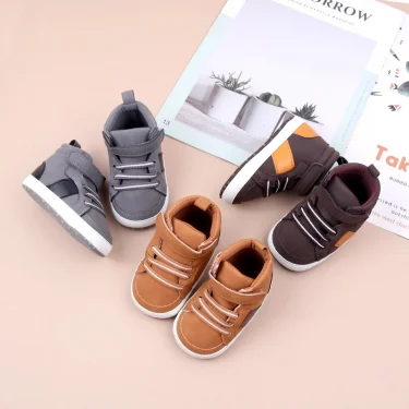 Baby Shoes Soft Cotton High Quality Spring and Autumn Style 0-9-18 Months Toddler Boys and Girls 2024 Baby New Fashion BHX3190 3