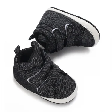 New Popular Cartoon Newborn Boy Girl Shoes First Walker Baby Shoes Soft Non Slip Sole Lovely Bow Casual Canvas Children Shoes 5