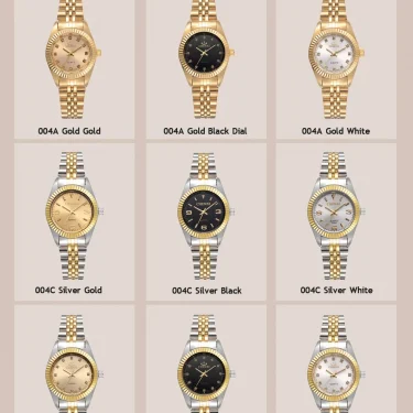 CHENXI Women Quartz Watch Golden & Silver Classic Female Elegant Clock Watches Luxury Gift Ladies Waterproof Wristwatch 3