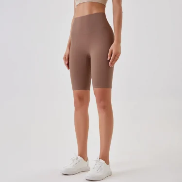 Summer Women Yoga Shorts Naked Feel Sports Shorts  Fitness Tights High Waist Gmy Running Push Up Clothes Workout Cycling Shorts 1