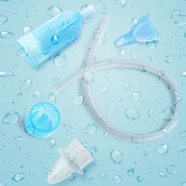 Nasal Aspirator Soft Tip Safe Sucker Newborn Baby Vacuum Suction Sick Toddlers Practical Infant Absorption Nose Cleaner Snot 4