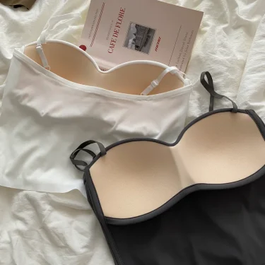Seamless Camisole for Women Fitness Crop Tops Summer Thin Elegant Sexy All-match Casual One-piece Ice Silk Underwear Tanks Top 6