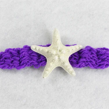 Purple mermaid suit baby photography costume baby photography costume mermaid birthday gift photo props mermaid knitting suit 5