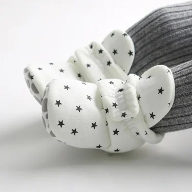 NEW Newborn Baby Socks Shoes Boy Girl Toddler First Walkers Booties Cotton Soft Anti-slip Warm Infant Crib Shoes 5