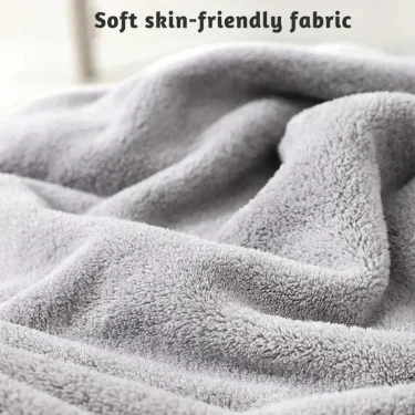 Cartoon Animal Baby Bath Towel Newborn Girl Boy Wrap Blanket Absorbent Baby Bathrobe Hooded Coral Fleece Bath Towels 0-12 Months 2