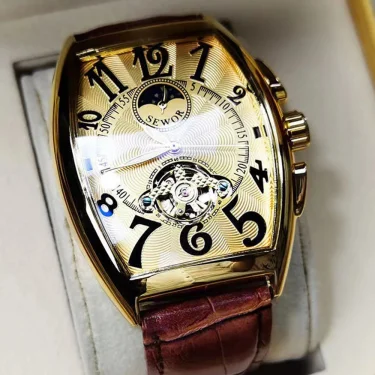 Luxury Mens Automatic Mechanical Watches Tourbillon Skeleton Wrist Clock Male Luminous Man Wrist watch for men relojes mecánicos 5