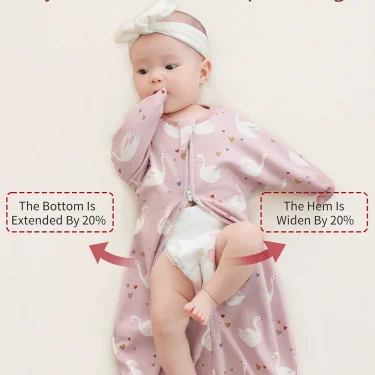 Newborn Raised Hand Anti-shock Cotton cartoon Swaddle Blanket New Born Baby Items Baby Swaddles 6