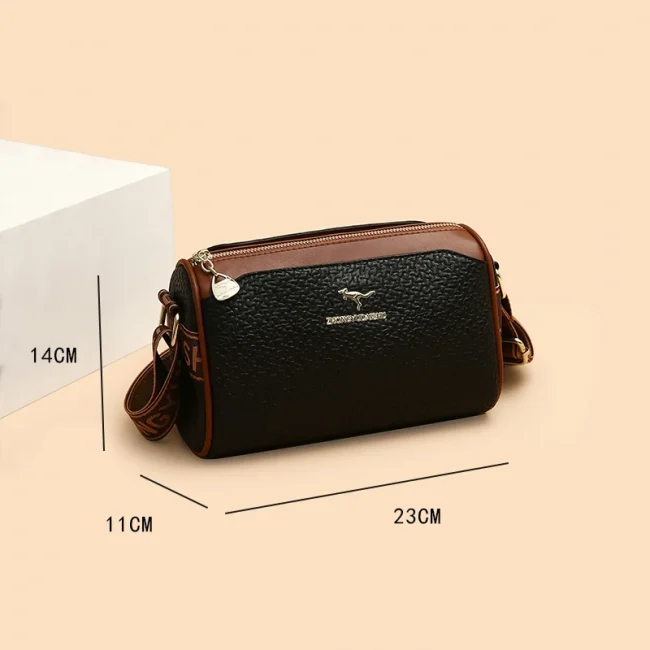 High-quality PU Leather Casual Shoulder Crossbody Bags Women Designer Luxury Fashion Female Messenger bag Purses Handbag Bolsos 5
