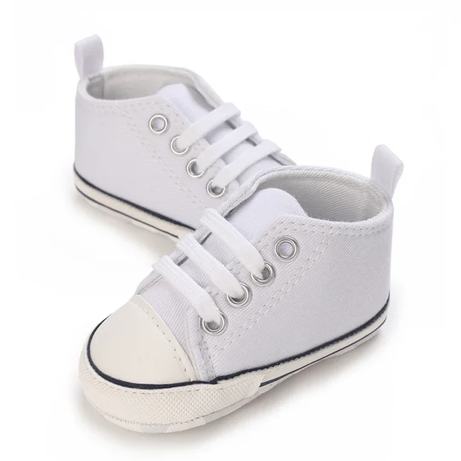 0-18 Months Newborn Baby Shoes Classic Fashion Casual Sports Shoes for Boys and Girls Non slip Soft Sole Walking Shoes 3