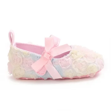 Baby Girl Shoes Cute Flower Anti-slip Sole Beautiful Flower Mary Jane Style Fashion Sandal Spring and Summer 0-6-12M 5