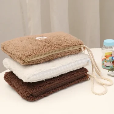 1 Piece Newborn Diaper Bag Cartoon Bear Plush Baby Organizer for Women Lovely Baby Item Storage Bag Toddler Baby Organizer 4