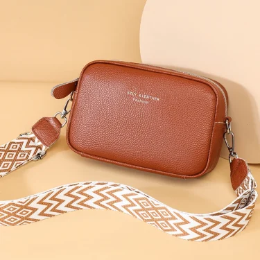 100% cowhide Soft Leather Satchel Bag luxurious Classic Solid Color Simple Casual Large Capacity Tote Single Shoulder Handbag 4