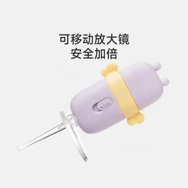 LUSN Cartoon Baby Ear Cleaner Earwax Removal Tool Flashlight Earpick Ear Cleaning Luminous Ear Curette Light Spoon For Children 4