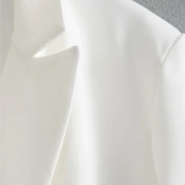 TRAF GAL Spring Summer Woman Fashion 10-color Rolled Up Sleeve Suit Jacket Casual Slim Double Pockets Fashion Blazers Y2K 4