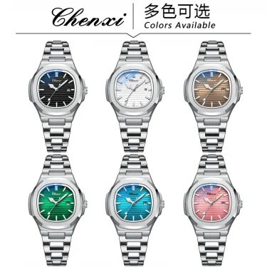 CHENXI 8222 Quartz Movement Women Wristwatches Ladies student Bracelet Lady Waterproof Watch Girl Clock young Relogio Feminino 5