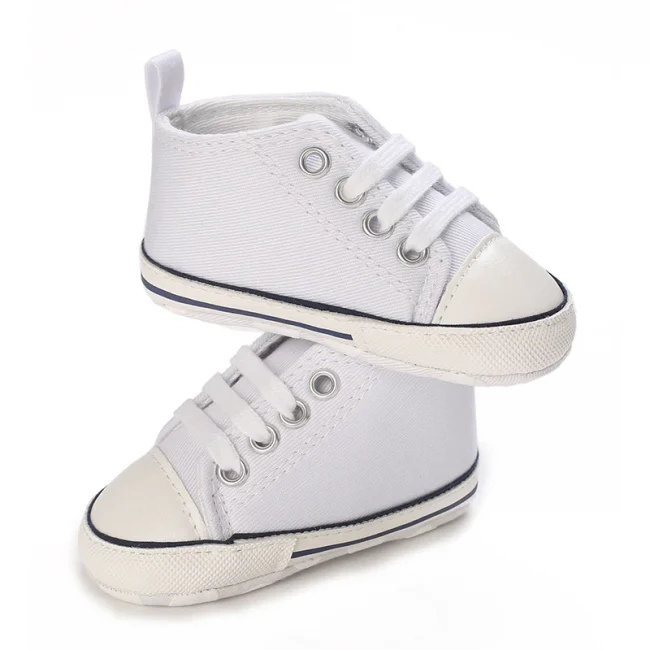 0-18 Months Newborn Baby Shoes Classic Fashion Casual Sports Shoes for Boys and Girls Non slip Soft Sole Walking Shoes 5