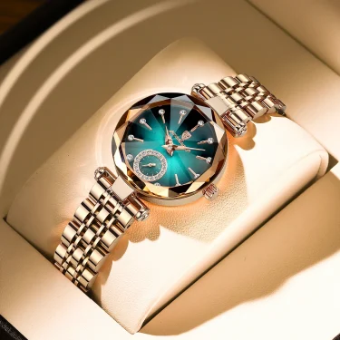 POEDAGAR Luxury Women Watch Top Brand Fashion Waterproof Stainless Steel Diamond Ladies Quartz Wristwatch Montre Femme Beautiful 1