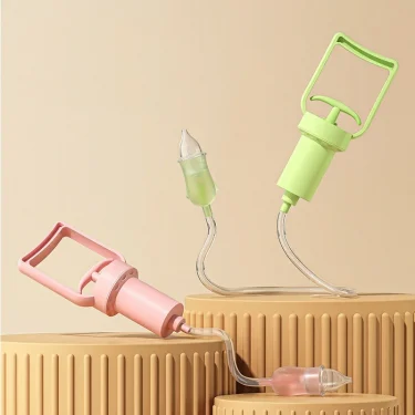 Toddlers Nasal Aspirator Hand Pulled Baby Nose Mucus Cleaner for Newborns Nasal Feces & Nasal Congestion Prevention 4