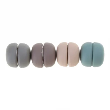R2LE 4Pcs/set Round Hijab Pins Muslim Multi-Use Magnet Scarf Brooch Clip Safe Hijab Pins Jewelry Gifts for Women Girl Teen 4