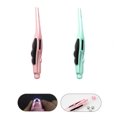 Luminous Ear Pick Newborn LED Ear Wax Removal Tweezers with LED Baby Care 4
