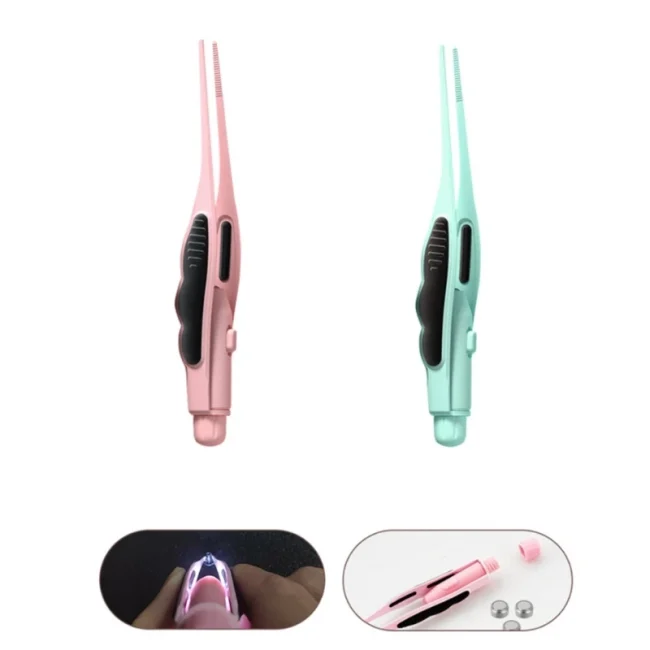 Luminous Ear Pick Newborn LED Ear Wax Removal Tweezers with LED Baby Care 4