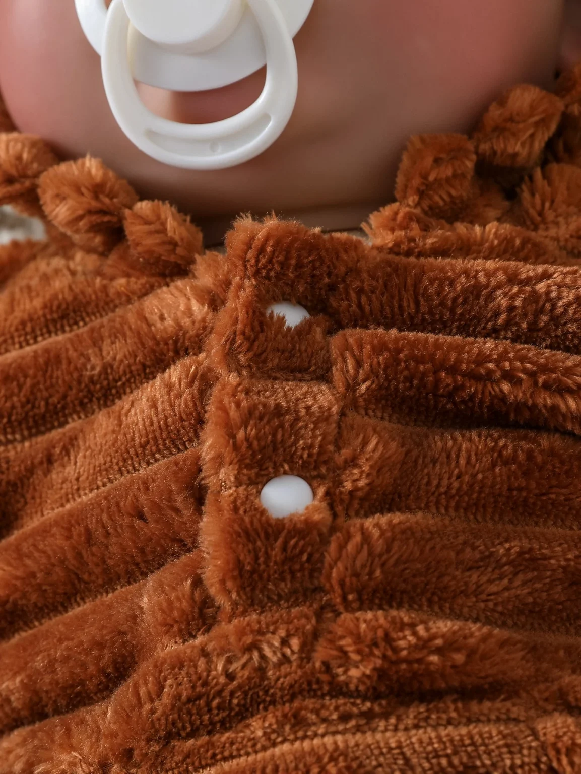 2Pcs Baby Boys Fall/Winter Long Sleeve 1-3Y fleece Solid Suit Warm Hoodie Cute Outdoor Wear Set 4