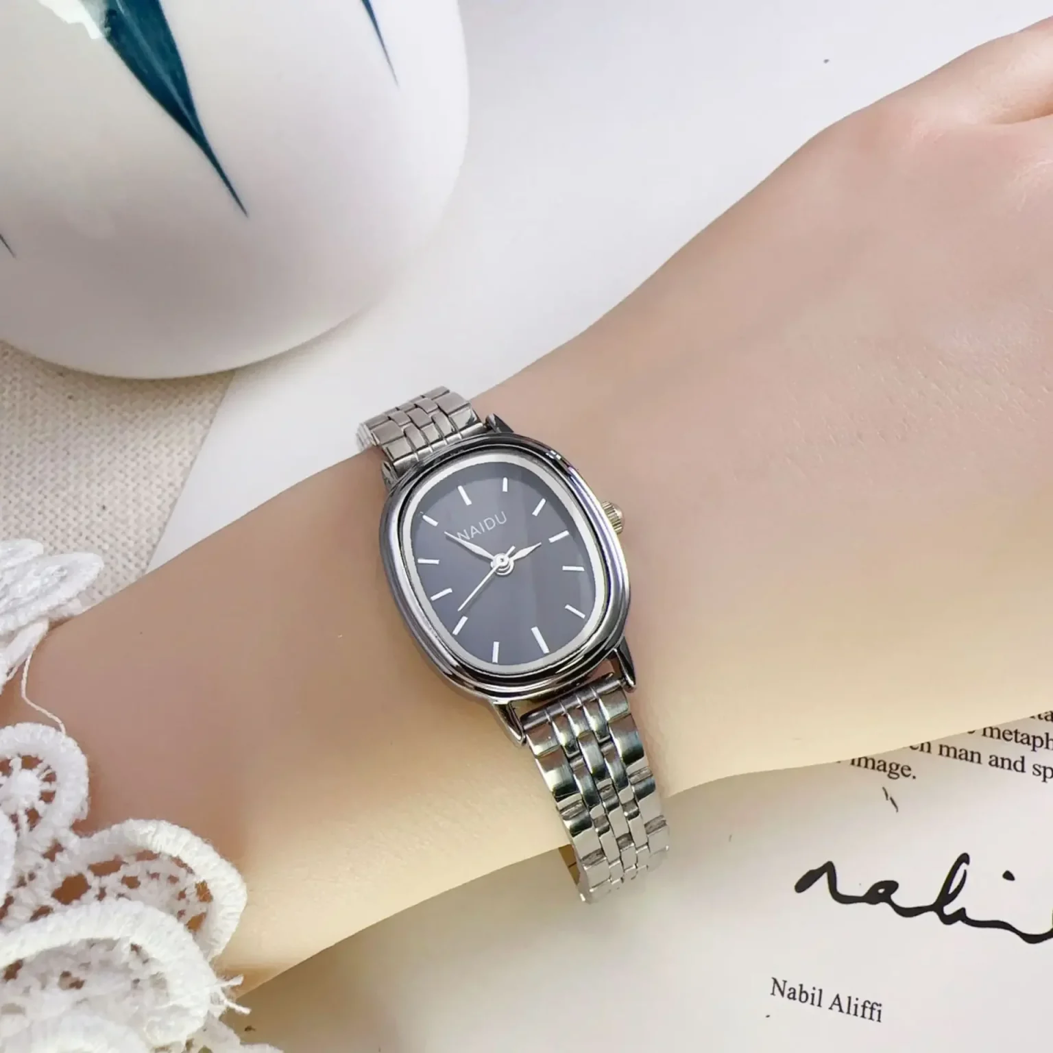 Top Brand Fashion Steel Belt Ladies Quartz Wristwatch Luxury Women Watch Montre Femme Beautiful Gifts Luxury Ladies Reloj Mujer 4