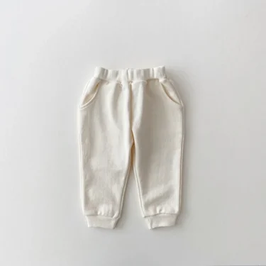 Newborn Spring Autumn 2PCS Baby 0-4Y Cotton Thick Long Sleeves+Pants Bear Boys Girls Printed Clothes Warmth Set Children 6
