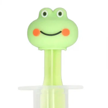 2pcs Baby Nasal Irrigator Cartoon Shaped Syringe Type Silicone Infant Nose Cleaner Rinsing Device 6
