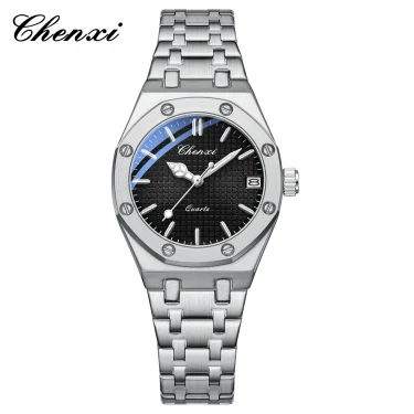 Women's Stainless Steel Watch Original Quartz Watches For Women Fashion High Quality Waterproof Luminous Date Ladies Wristwatch 1