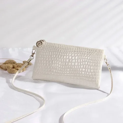 Mini Pu Fashion Women Shoulder Messenger Designer Luxury Crocodile Pattern Phone Bag Coin Purse Girls Handbag Tote 1