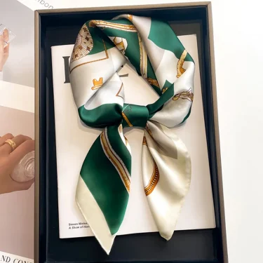 Scarf Women Silk Satin Women Luxury Scarf Foulard Laven Official Store Bandana Silk Scarves Scarf for Women Neckerchief WJ002 1