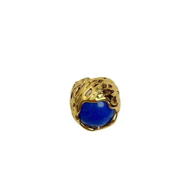 Fashion Jewelry Pretty Design Geometric Big Rings For Women Female Gifts Hot Sale Finger Accessories 2024 Trend New 6