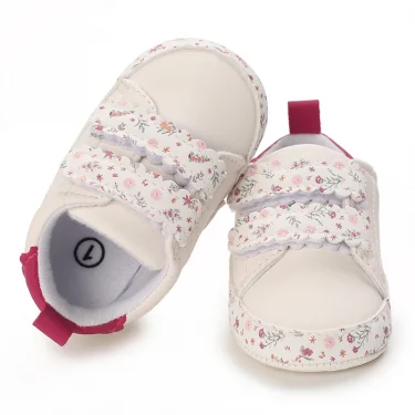 Spring and Autumn Fashion Baby Shoes Knitted Embroidered Cute Girl Baby Flat Shoes Princess Shoes Flat Shoes Soft Soles 5