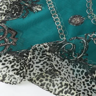 2025 New Print Chiffon Scarf Shawl Women Sunscreen Silk Scarf Turban Long Wrap Beach Travel Outdoor Accessories Trendy Headband 6