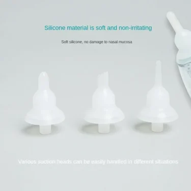 3-in-1 Electric Nasal Aspirator Baby Absorber Equipment Silent Utensils Obstruction Rhinitis Cleaner New Born Items Care Tools 4