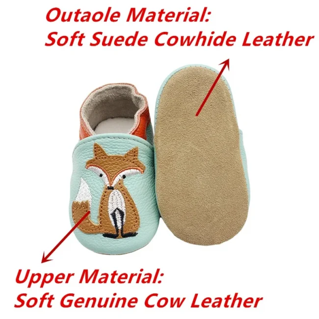 Baby Shoes Soft Cow Leather Bebe Newborn Booties for Babies Boys Girls Infant Toddler Moccasins Slippers First Walkers Sneakers 2