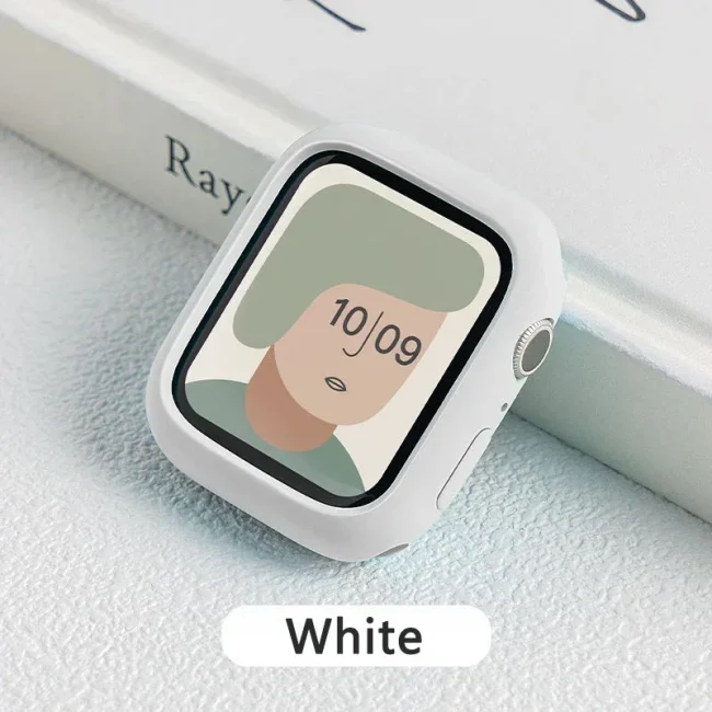 Cover For Apple Watch case 44mm 40mm 45mm 41mm 38mm Accessories Silicone Bumper Shell Protector iWatch series SE 3 4 5 6 7 8 9 1