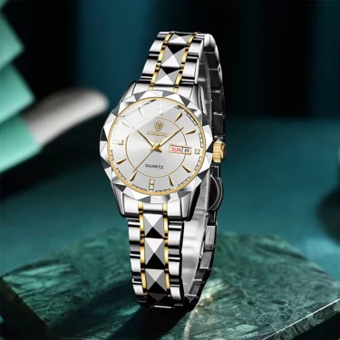 BINBONG Women Watches Luxury Fashion Ladies Quartz Watch Waterproof Luminous Date Stainless Wristwatch Girlfriend Lovers Gift 4