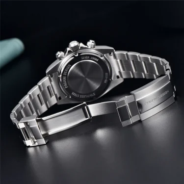 PAGANI DESIGN 2024 New Men's Sports Quartz Watch Stainless Steel Sapphire 100m WaterResistant Precision Chronograph Reloj Hombre 6
