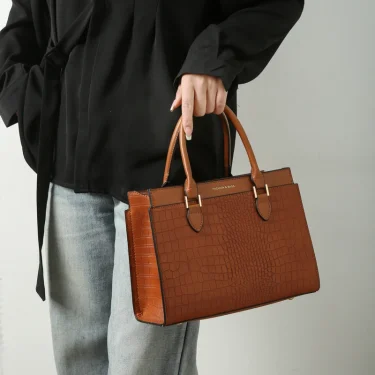 3 Sets Luxury Patent Leather Handbag For Women Alligator Patterrn Designer Female Shoulder Crossbody Bags Ladies Sac A Main 5
