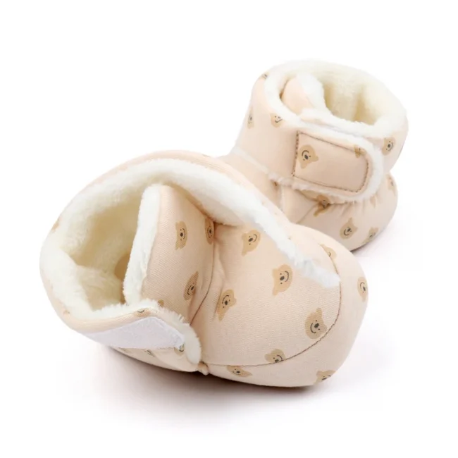 Baby Shoes Soft Cotton Warm Inside for Winter Indoor Sneaker Newborn Toddler Prewalking 0-9-18 Months High Quality 2024 BMB3217 6