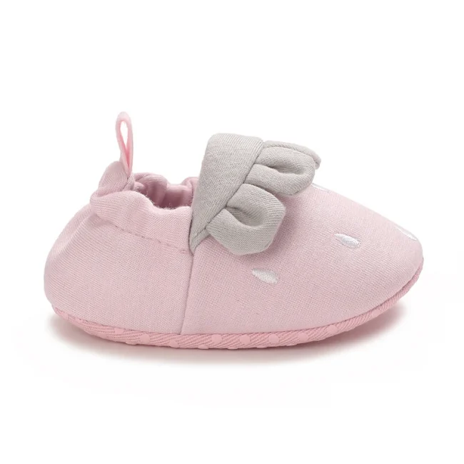 Cotton Cute Strawberry Winter Baby Booties Girl Boots Cotton Soft-Sole Non-Slip Warm Toddler First Walkers Infant Crib Shoes 5