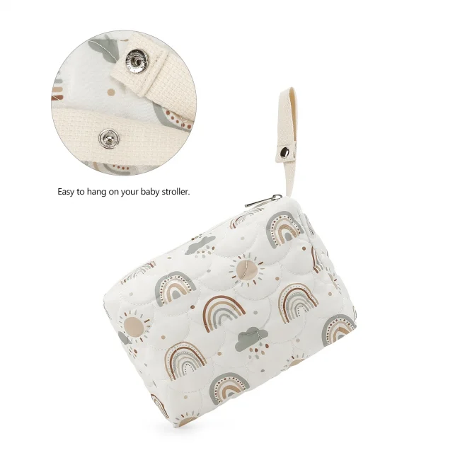 Waterproof baby hanging bag, diaper bag, diaper, outdoor storage bag, crib, clothes, diaper, portable bag 3