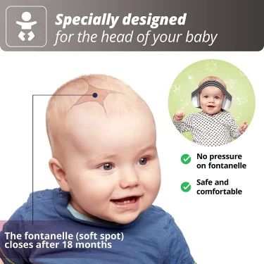 Baby Ear Protection for Babies and Toddlers Noise Reduction Earmuffs Baby Headphones Against Hearing Damage Improves Sleep 2