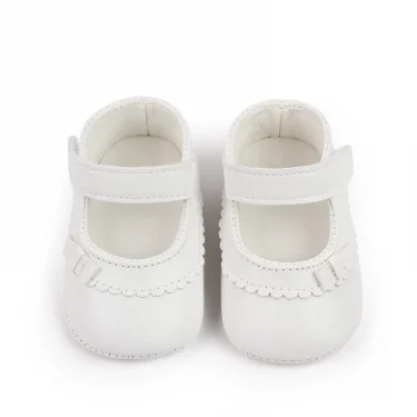 Baby Girl Shoes Soft PU Mary Jane Casual Walking Shoes Indoor Prewalking Birthday Gift for Baby Girl 0-1 Years 2023 New Fashion 3