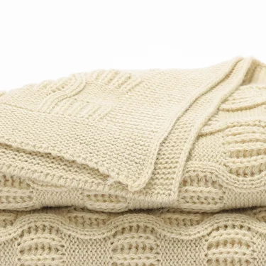 Baby Blankets Unisex Newborn Netural Monthly Swaddle Wrap Sleepsack for Stroller Bed 90*70cm Knitted Infant Boys Girls Throw Mat 6