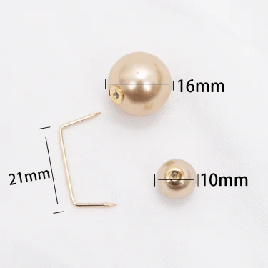 3Pcs/set New Women Tightening Waistband Pin Double Pearl Brooches Metal Lapel Pins Sweater Shirt Cardigan Brooch Accessories 3