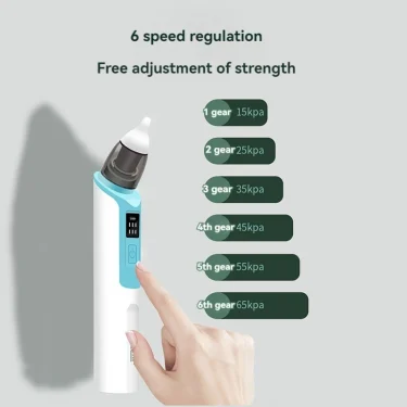 New Pattern Baby Electric Nasal Aspirator Charging Version Newborn Baby Nasal Aspirator Suck Out Prevent Nasal Congestion 6