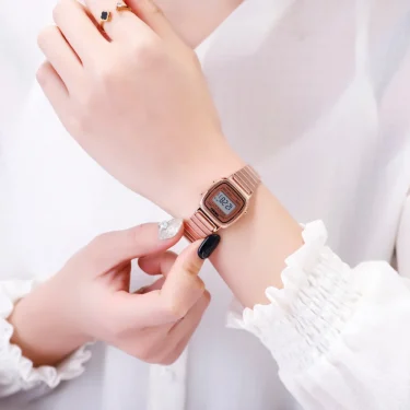SKMEI Fashion Sport Watch Women Top brands Luxury 3Bar Waterproof Ladies Watches Small Dial Digital Watch Relogio Feminino 1252 3